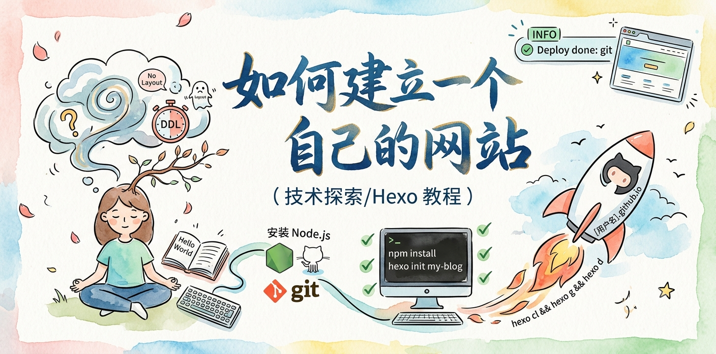 如何建立一个自己的网站